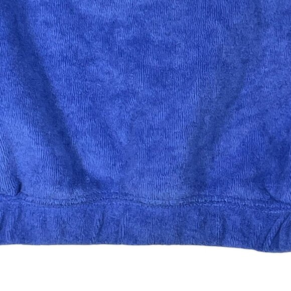 aerie Offline Summer Lights Terry Sports Bra Blue Size XL Comfy Elastic Workout - Picture 8 of 12